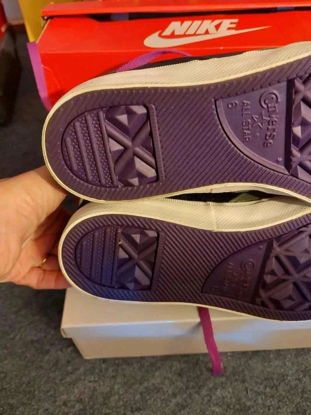 Converse couro tamanho 39 alta – photo 14